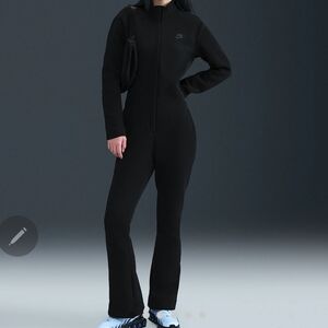 Nike Women's Sleek Black Nike Tech Jumpsuit
